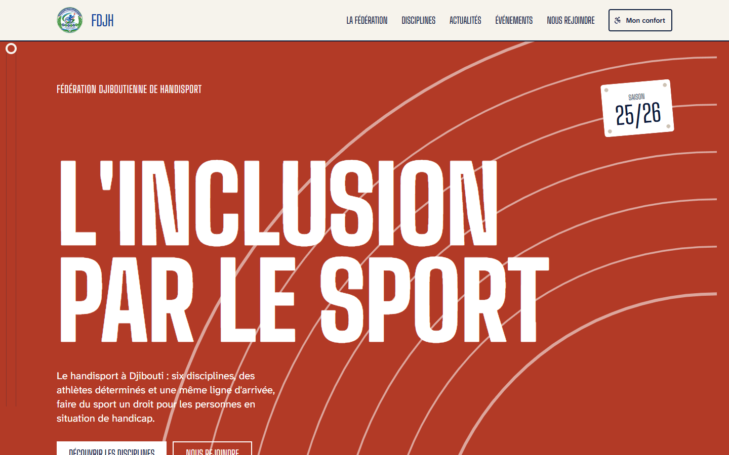 Fédération Djiboutienne de Handisport — site officiel